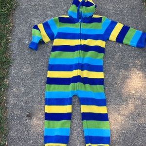 Kids fleece romper